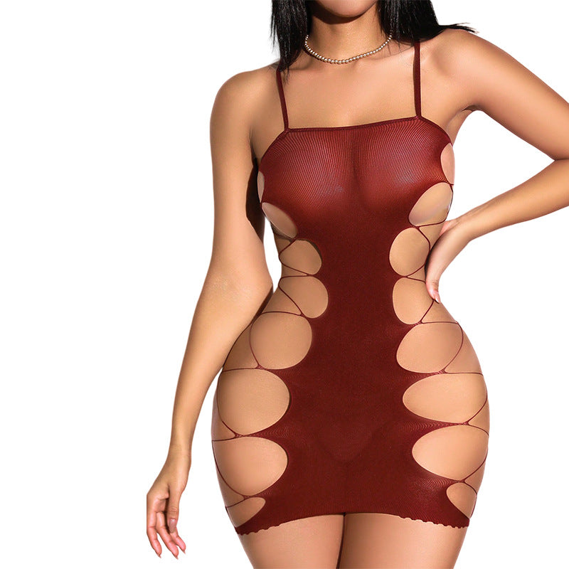 Cutout Mesh Bodycon