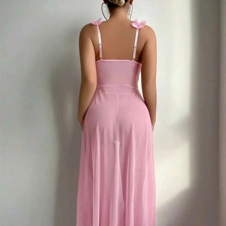 Enchanted Petal Flyaway Babydoll Robe Set