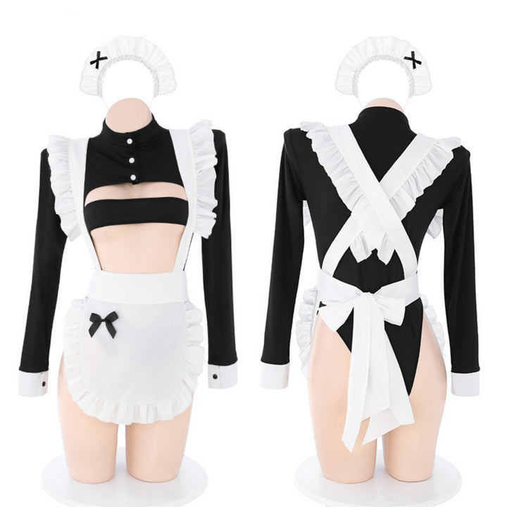 Anime-Inspired Maid Cosplay Dress